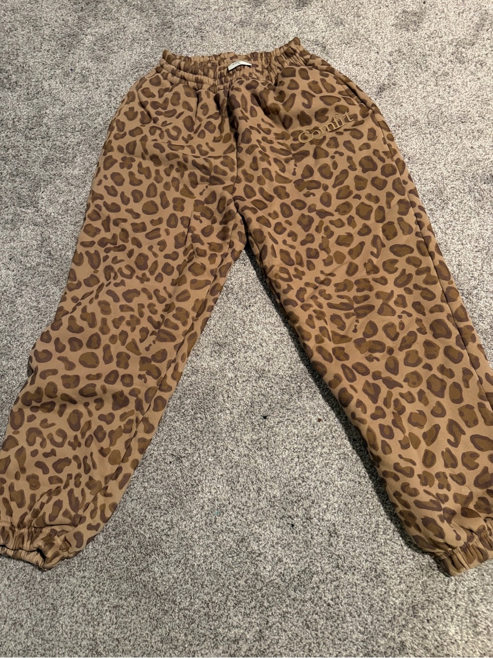Cheetah comfrt sweats